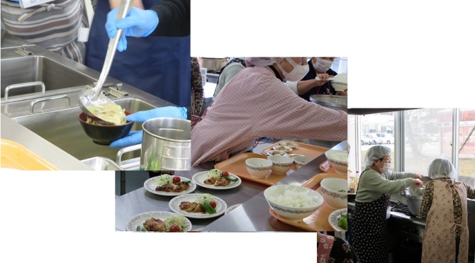 給食調理実習