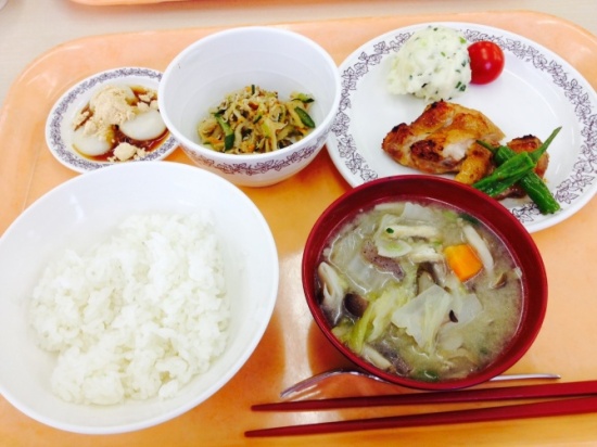 給食調理実習